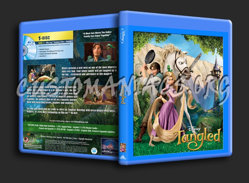 Tangled blu-ray cover