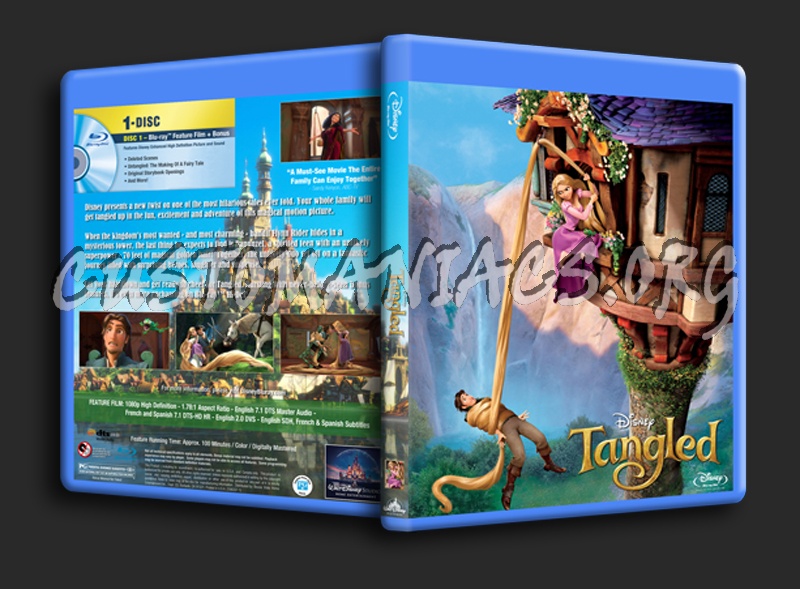 Tangled blu-ray cover