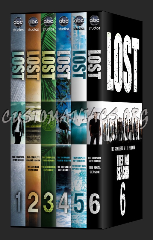 Lost Season 1-6 dvd cover
