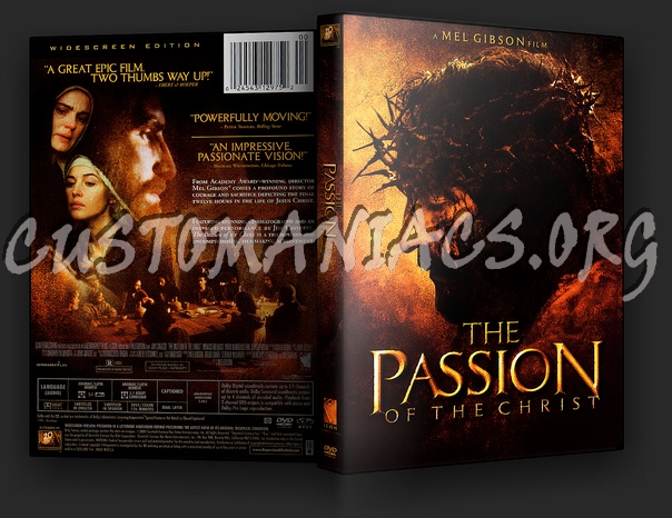 The Passion of the Christ dvd cover