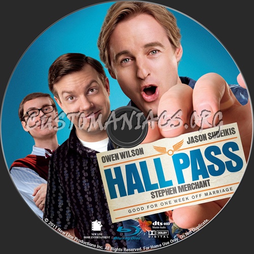 Hall Pass blu-ray label
