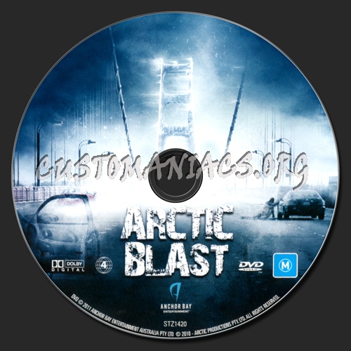 Arctic Blast dvd label