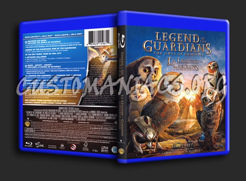 Legend Of The Guardians: The Owls Of Ga'Hoole blu-ray cover