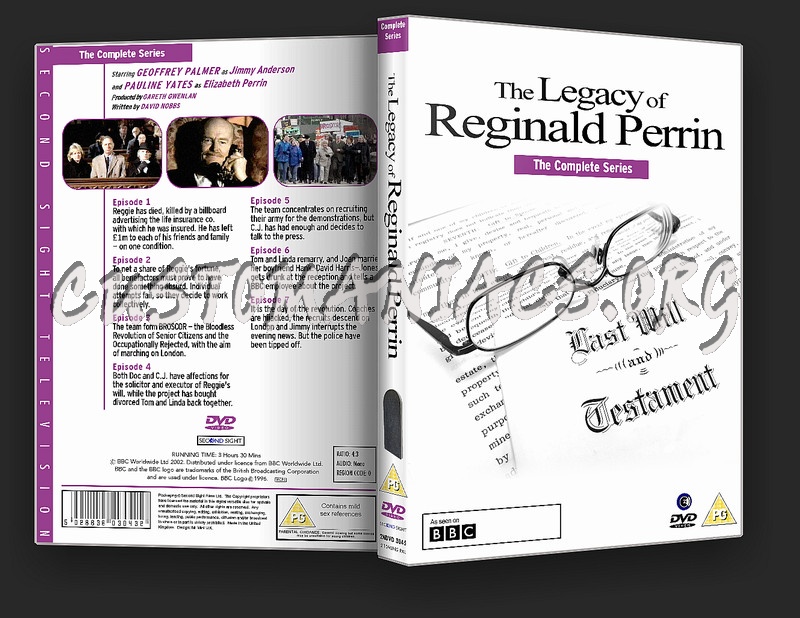 The Legacy Of Reginald Perrin dvd cover