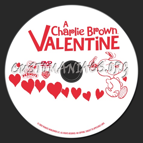 A Charlie Brown Valentine dvd label