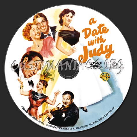 A Date With Judy dvd label