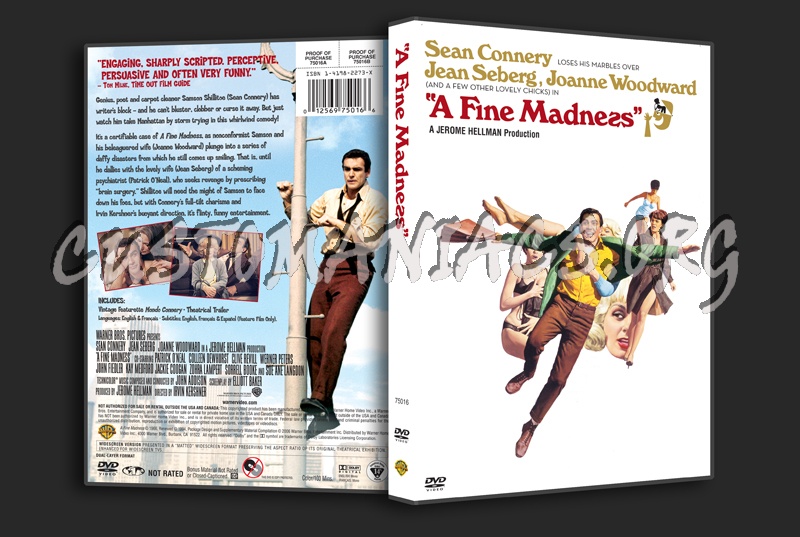 A Fine Madness dvd cover