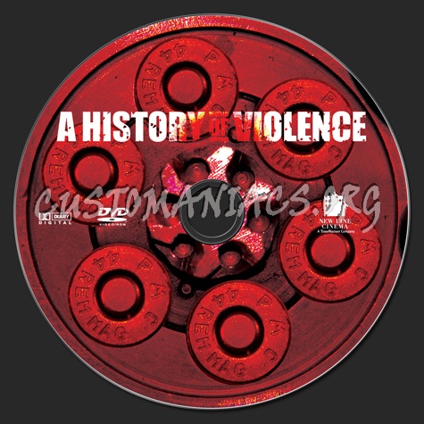 A History of Violence dvd label