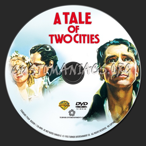 A Tale of Two Cities dvd label