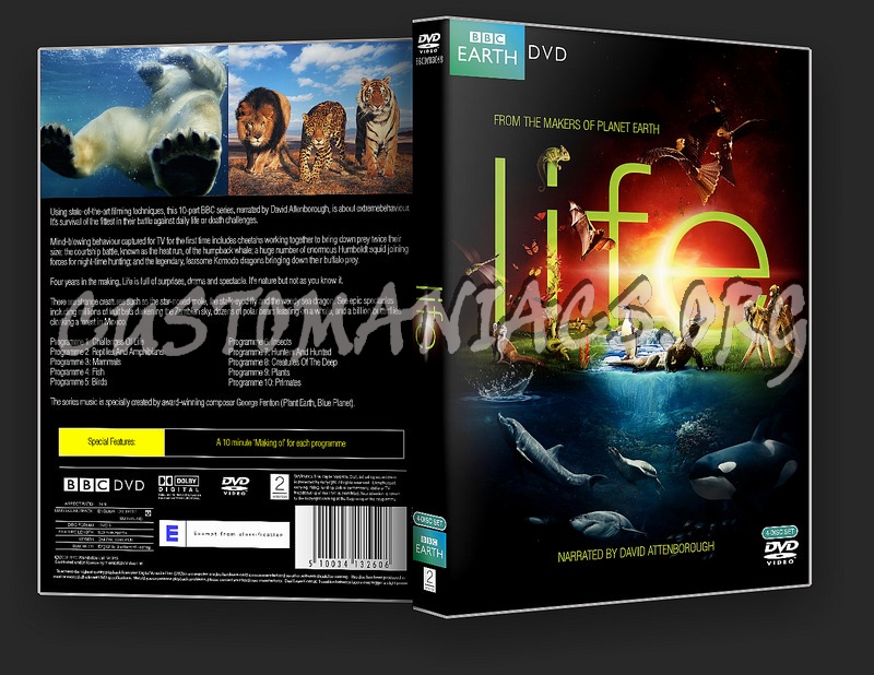 Life : David Attenborough dvd cover
