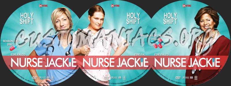 Nurse Jackie - Season 2 dvd label