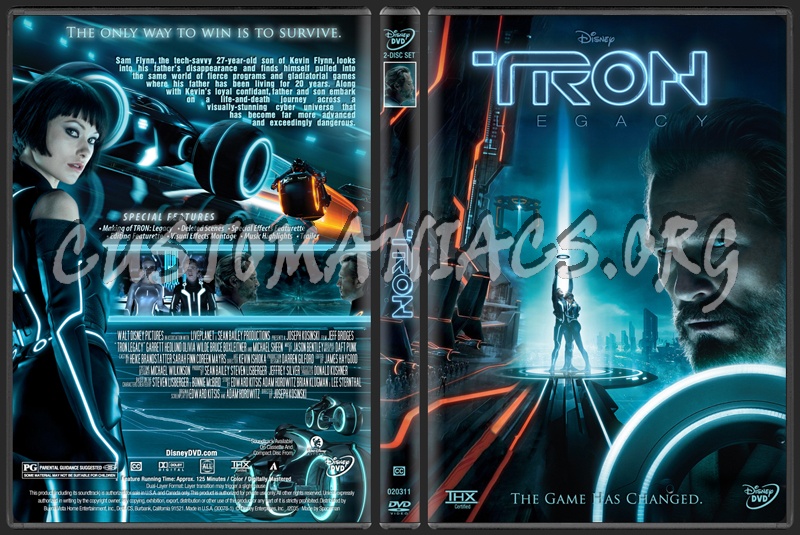 TRON: Legacy dvd cover