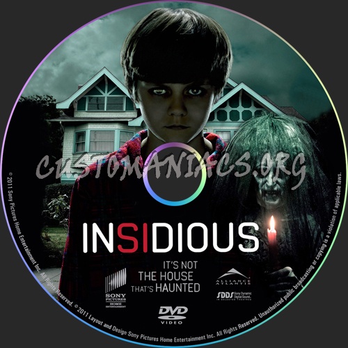 Insidious dvd label