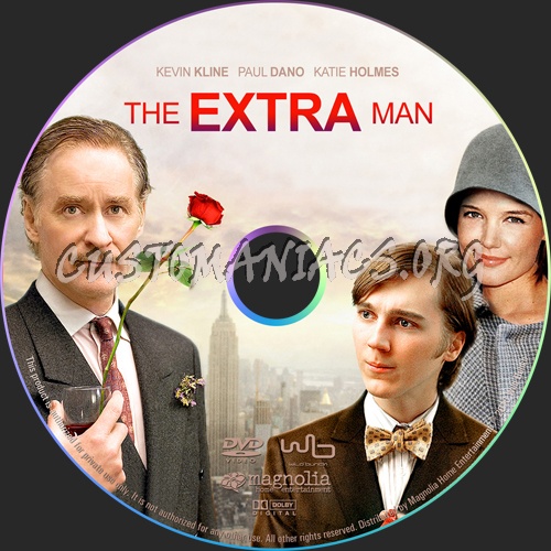 The Extra Man dvd label