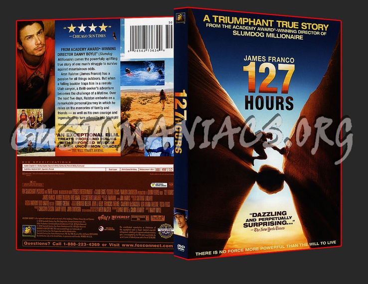 127 Hours dvd cover