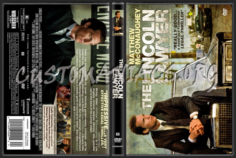 The Lincoln Lawyer dvd cover