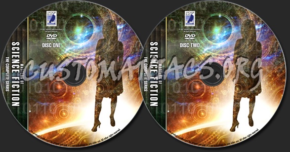 Masters Of Science Fiction - TV Collection dvd label