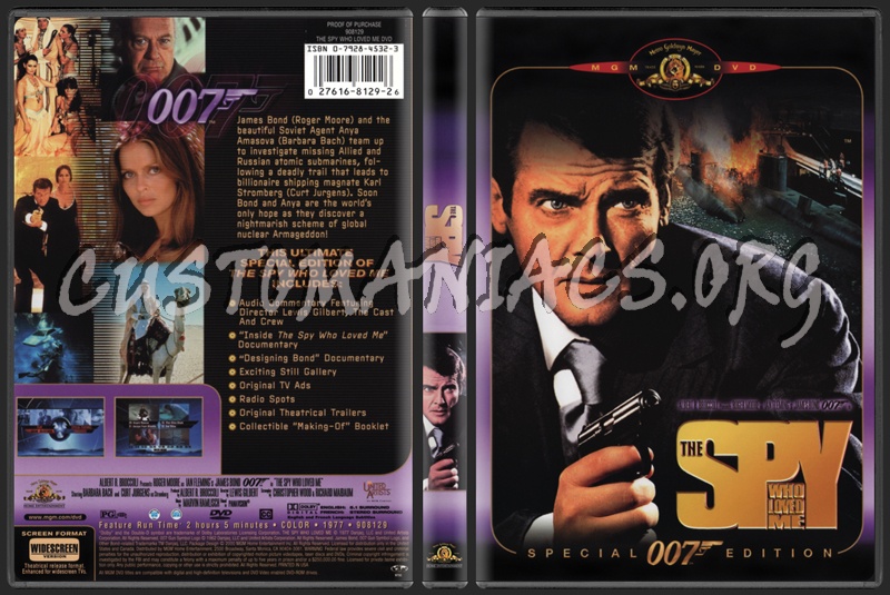 The Spy Who Loved Me dvd cover