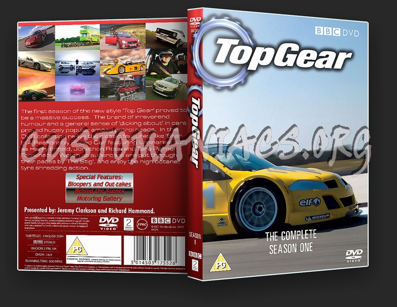 Top Gear dvd cover