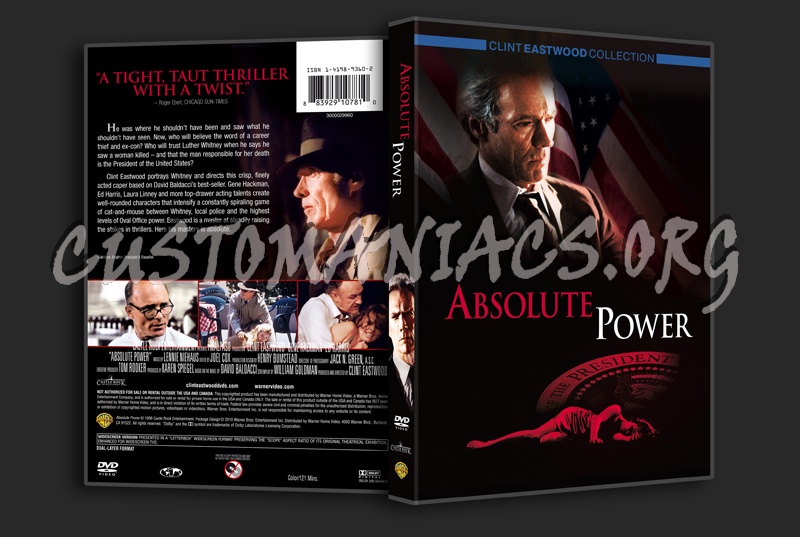 Absolute Power dvd cover