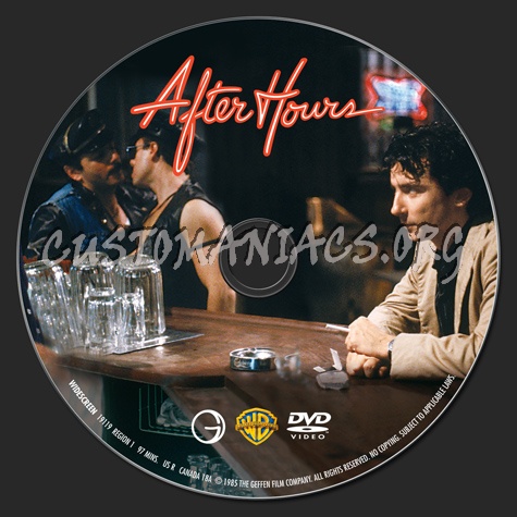 After Hours dvd label