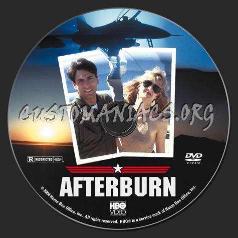 Afterburn dvd label