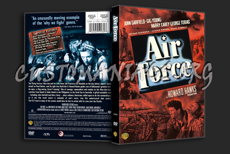 Air Force dvd cover