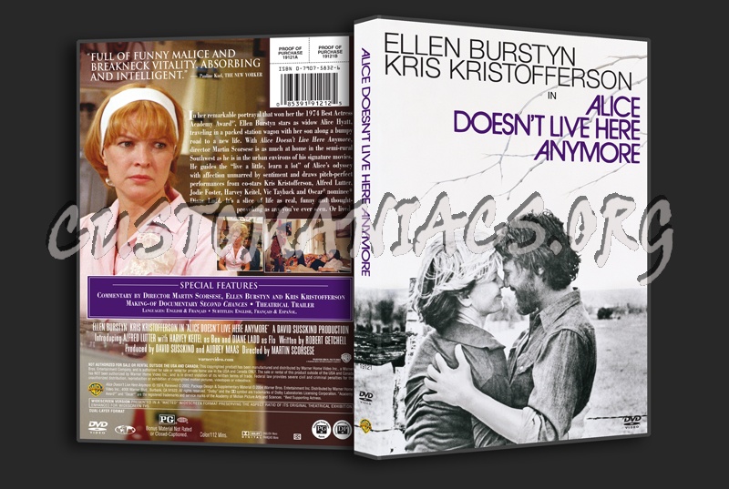 Alice Doesn't Live Here Anymore dvd cover