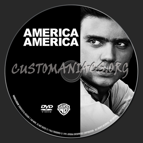 America America dvd label