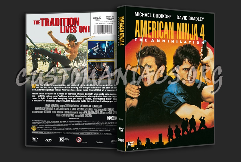 American Ninja 4 dvd cover
