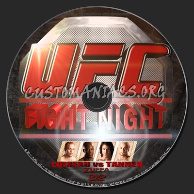 UFC UFN 02 Loiseau vs. Tanner dvd label