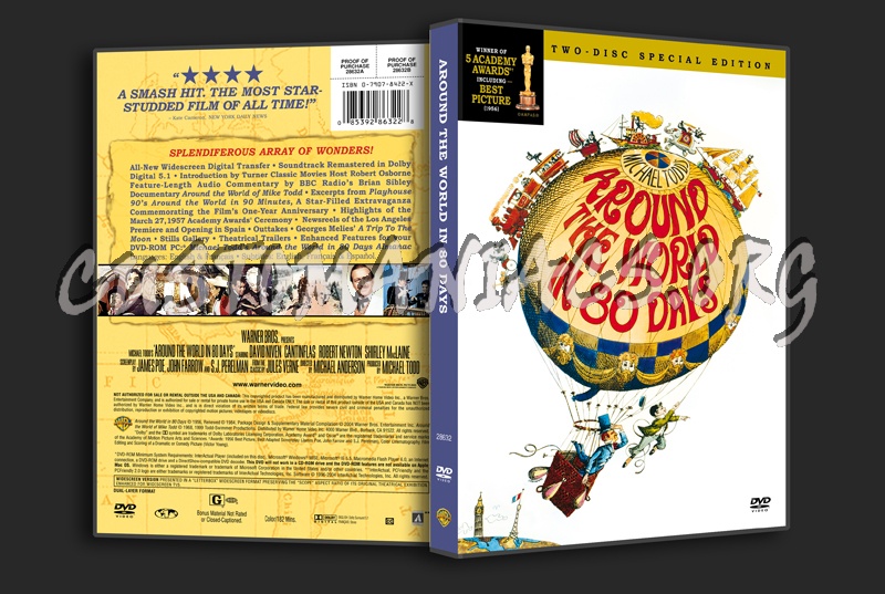 Around the World in 80 Days dvd cover