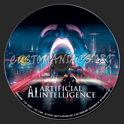 Artificial Intelligence dvd label