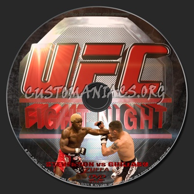 UFC UFN 09 Stevenson vs. Guillard dvd label