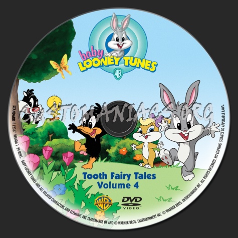 Baby Looney Tunes Volume 4 dvd label
