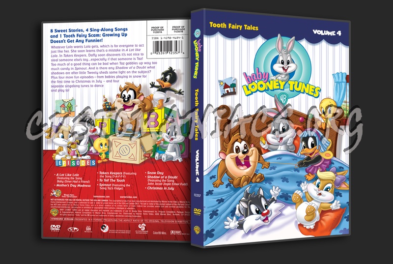 Baby Looney Tunes Volume 4 dvd cover
