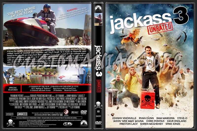 Jackass 3 dvd cover