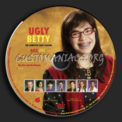 Ugly Betty - Season 1 dvd label