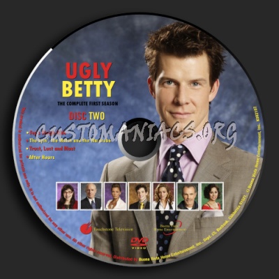 Ugly Betty - Season 1 dvd label