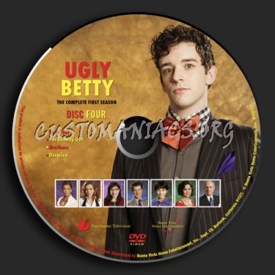 Ugly Betty - Season 1 dvd label