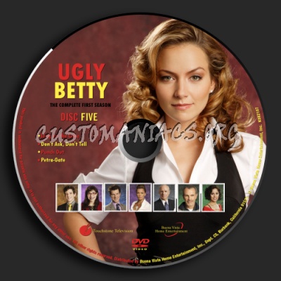 Ugly Betty - Season 1 dvd label