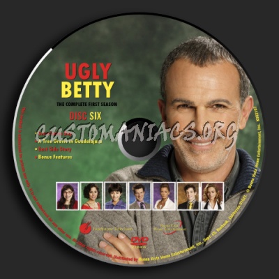 Ugly Betty - Season 1 dvd label