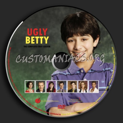 Ugly Betty - Season 1 dvd label