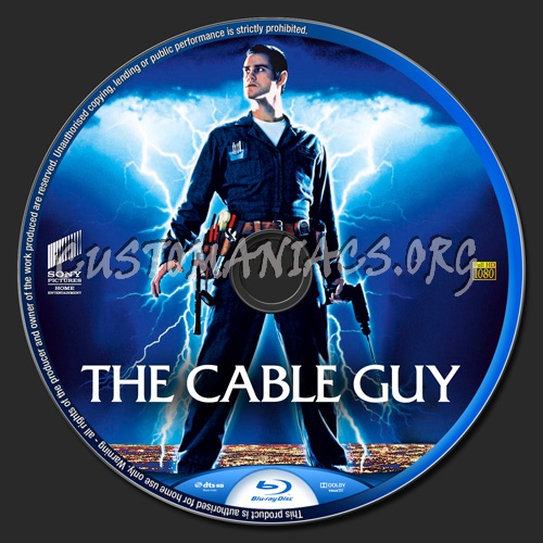 The Cable Guy blu-ray label