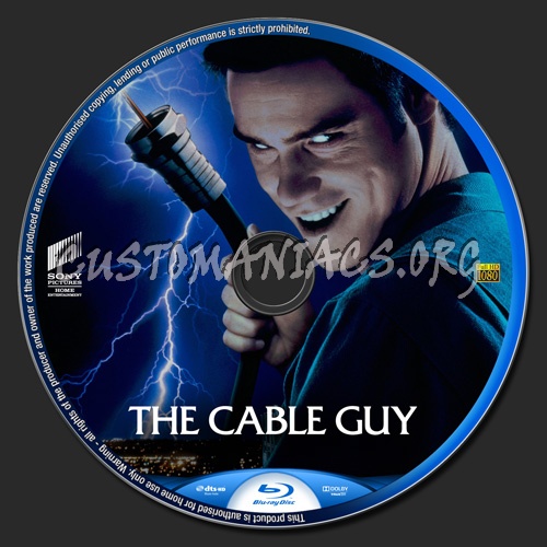 The Cable Guy blu-ray label