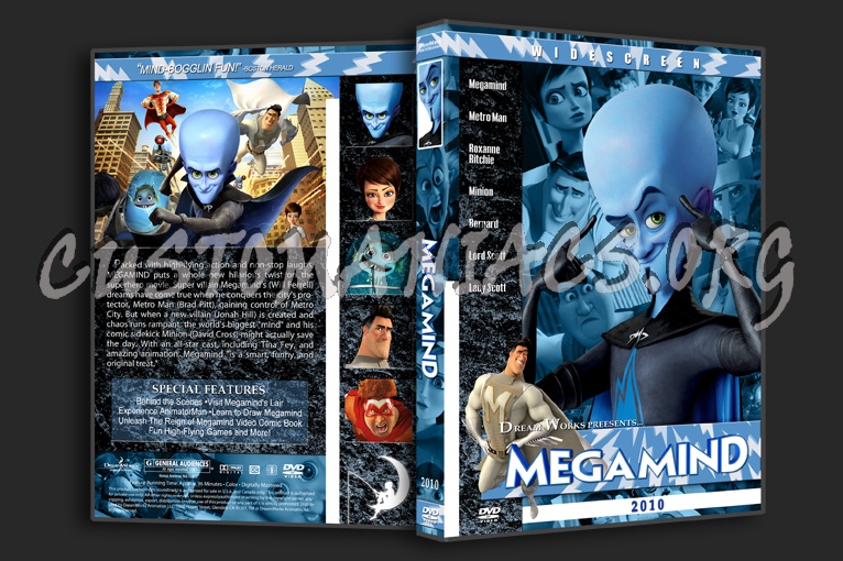 Megamind - 2010 dvd cover