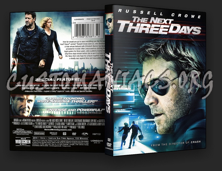 The Next Three days dvd cover