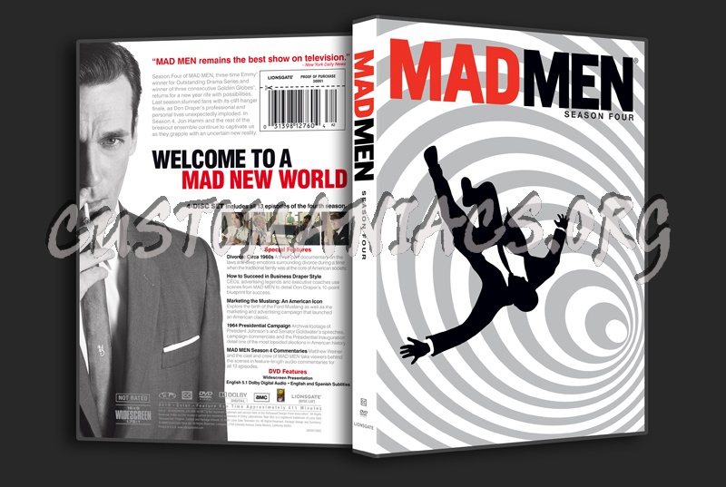 Mad Men Season 4 dvd cover