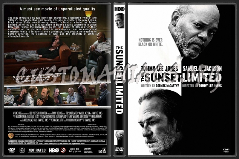 The Sunset Limited dvd cover