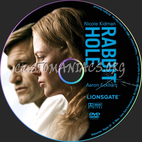 Rabbit Hole dvd label